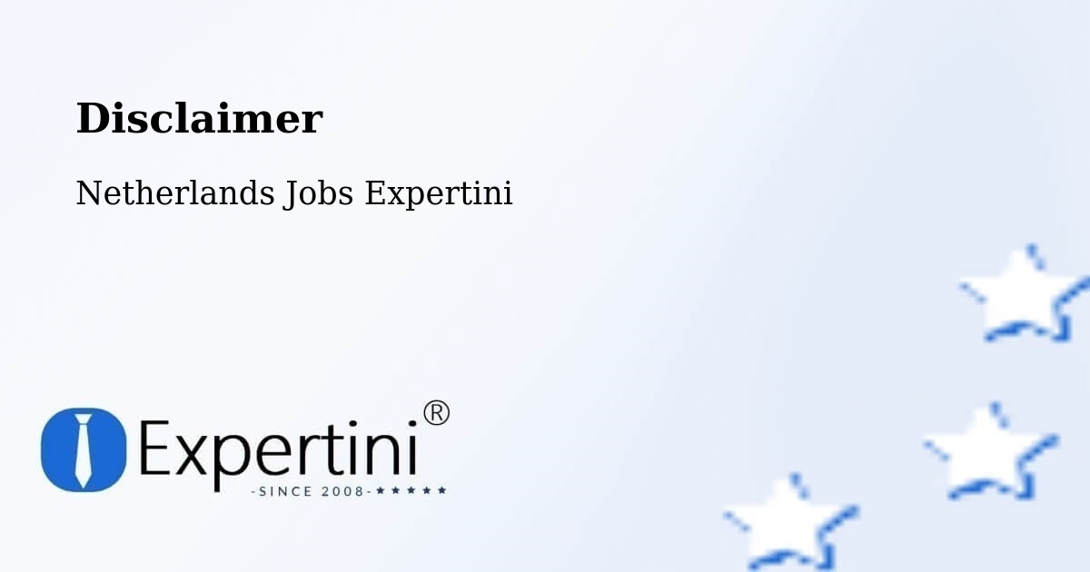 Disclaimer – Passart - Netherlands Jobs Expertini